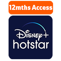 Comes with 12 months Disney+ hotstar